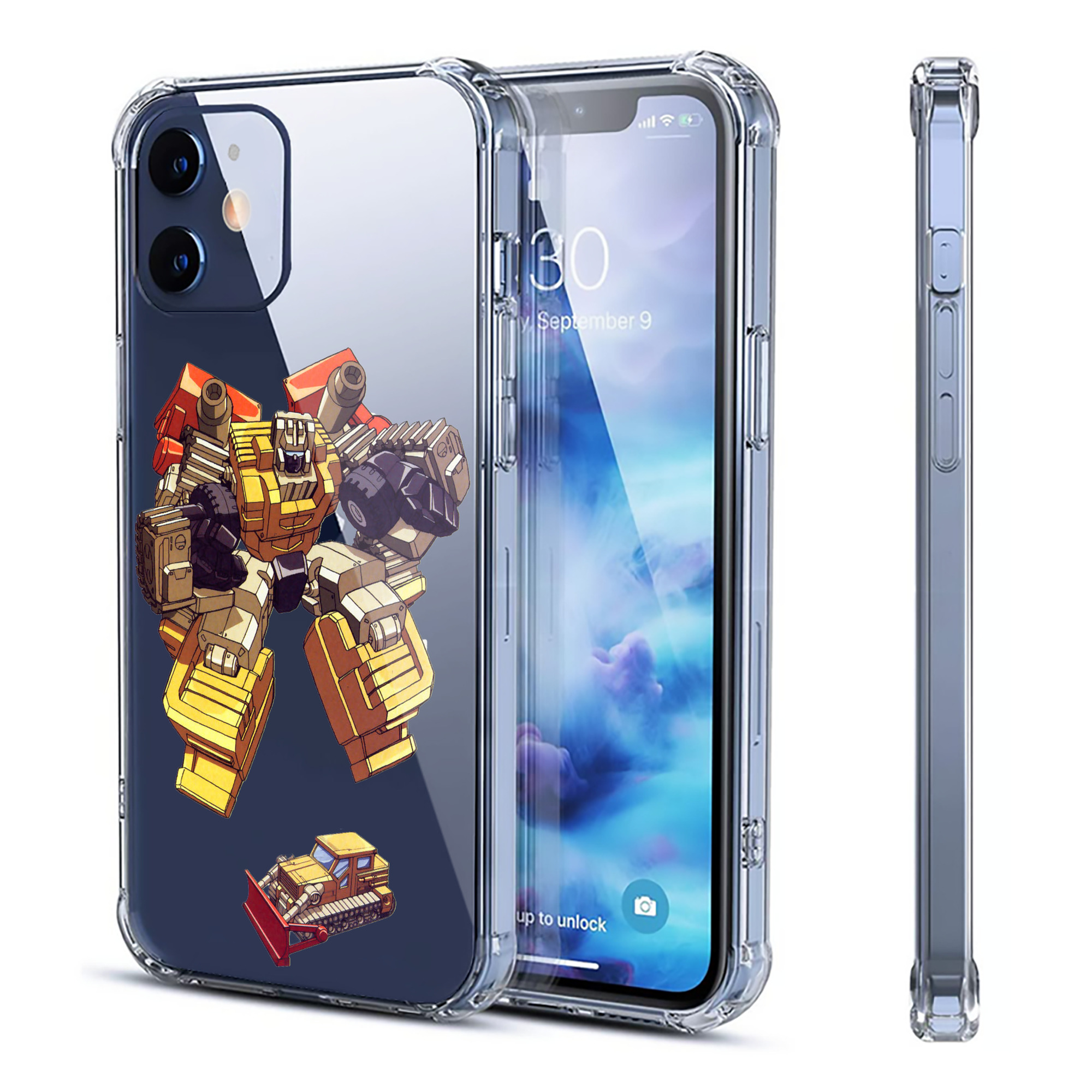 （画像用）  【iPhone 12シリーズ対応】透明スマホケース（クリアソフトケース）